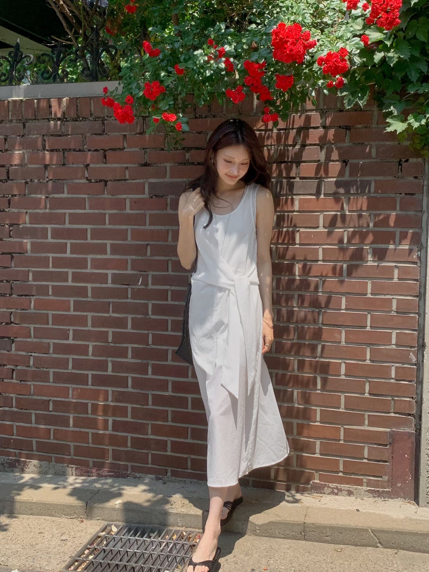 《1套2件》2-pcs Layered Side-Tie OPS | 側綁帶疊穿層次 OPS