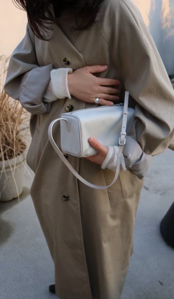 [連線壓軸加碼款] Nylon Lunchbox Shoulder Bag
