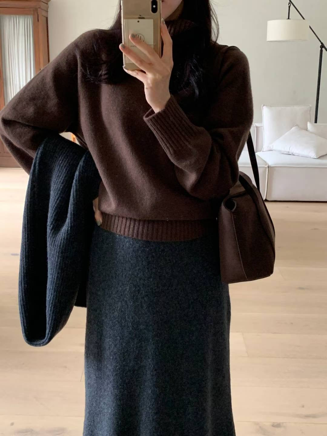 [連線壓軸加碼款] COMEBACK~升級回歸 Wholegarment Cashmere Highneck Knit 2.0