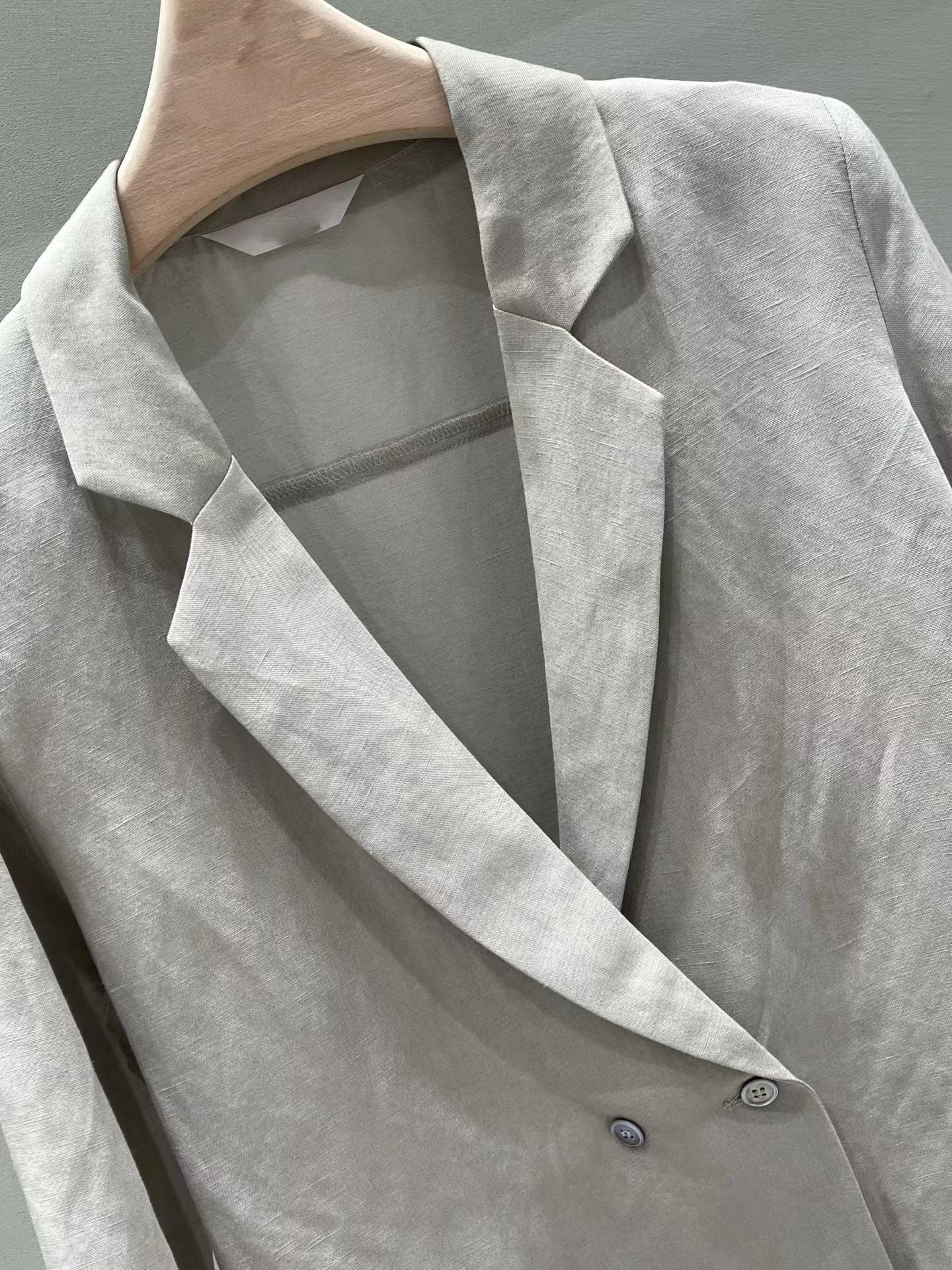 Casual Tailored Linen Blazer  | 休閒挺版亞麻西裝外套