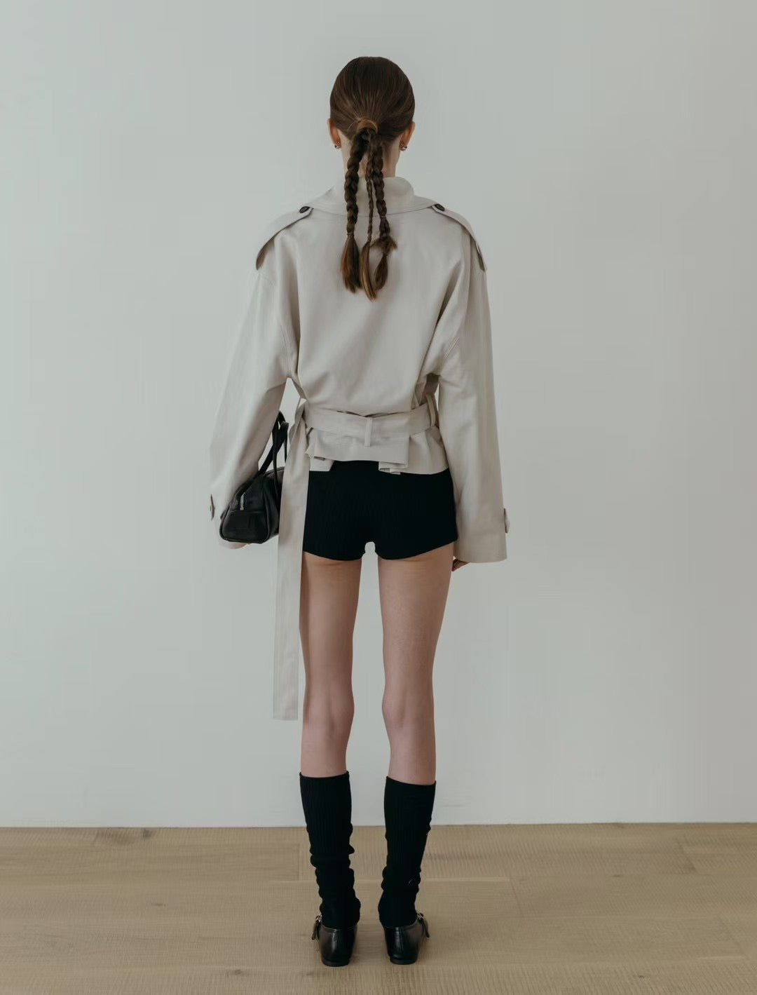 Classic Cropped Trench Coat | 中短版Trench外套【附腰帶】