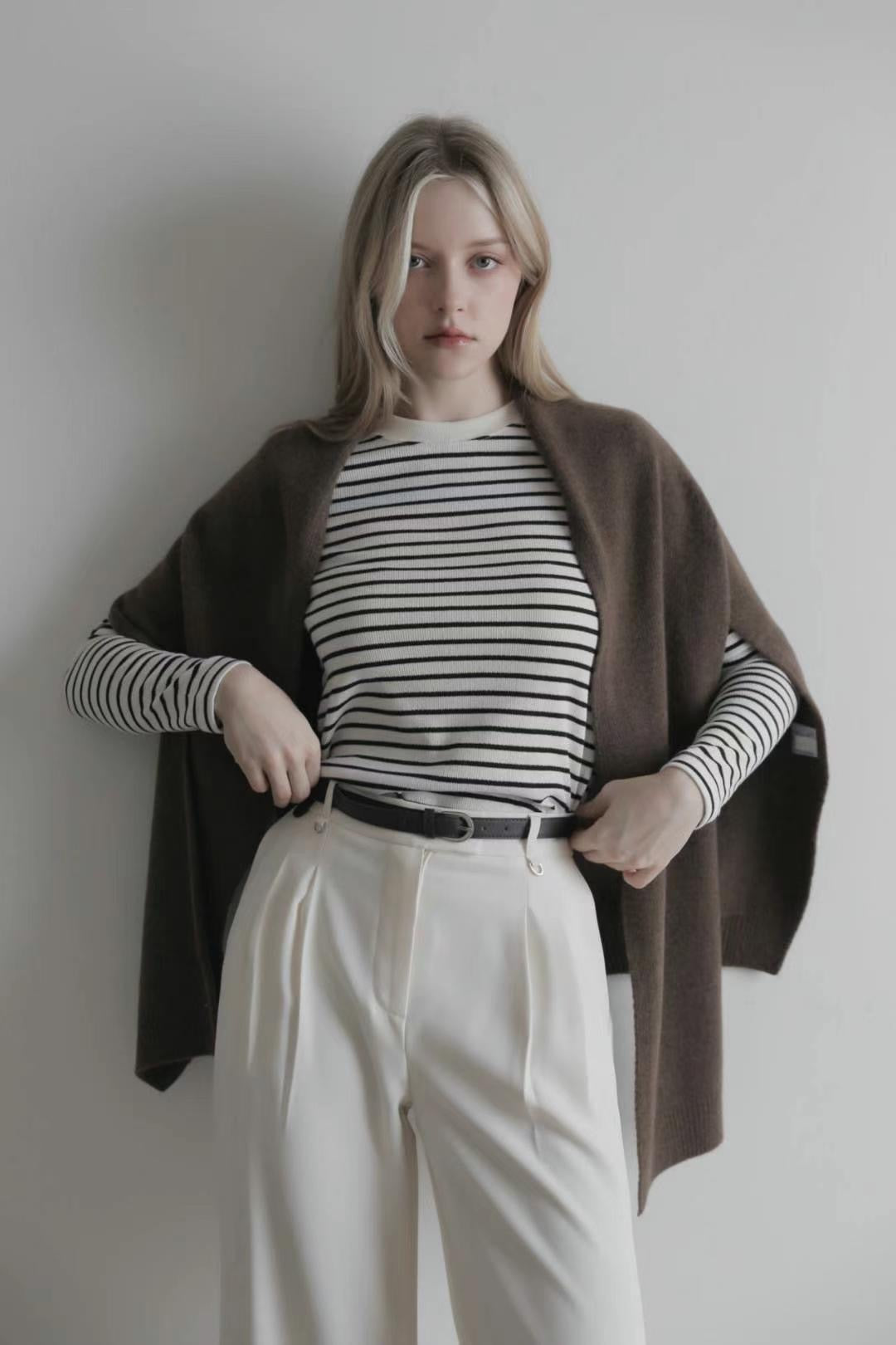 Cashmere & Merino Wool Blend Cover-up