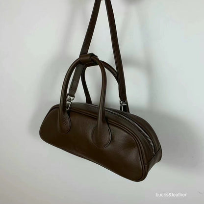 【Bucks & Leather 】Mini Bowling Bag | 2-way 迷你小法棍包