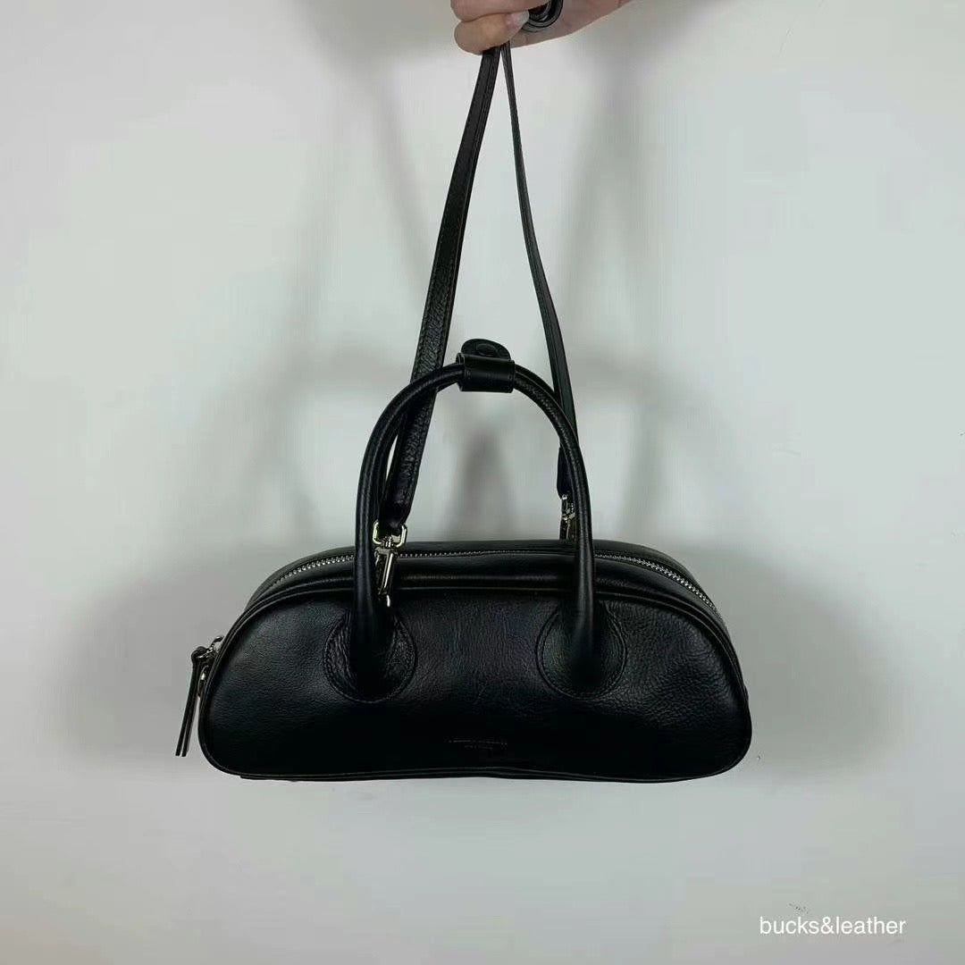 【Bucks & Leather 】Mini Bowling Bag | 2-way 迷你小法棍包