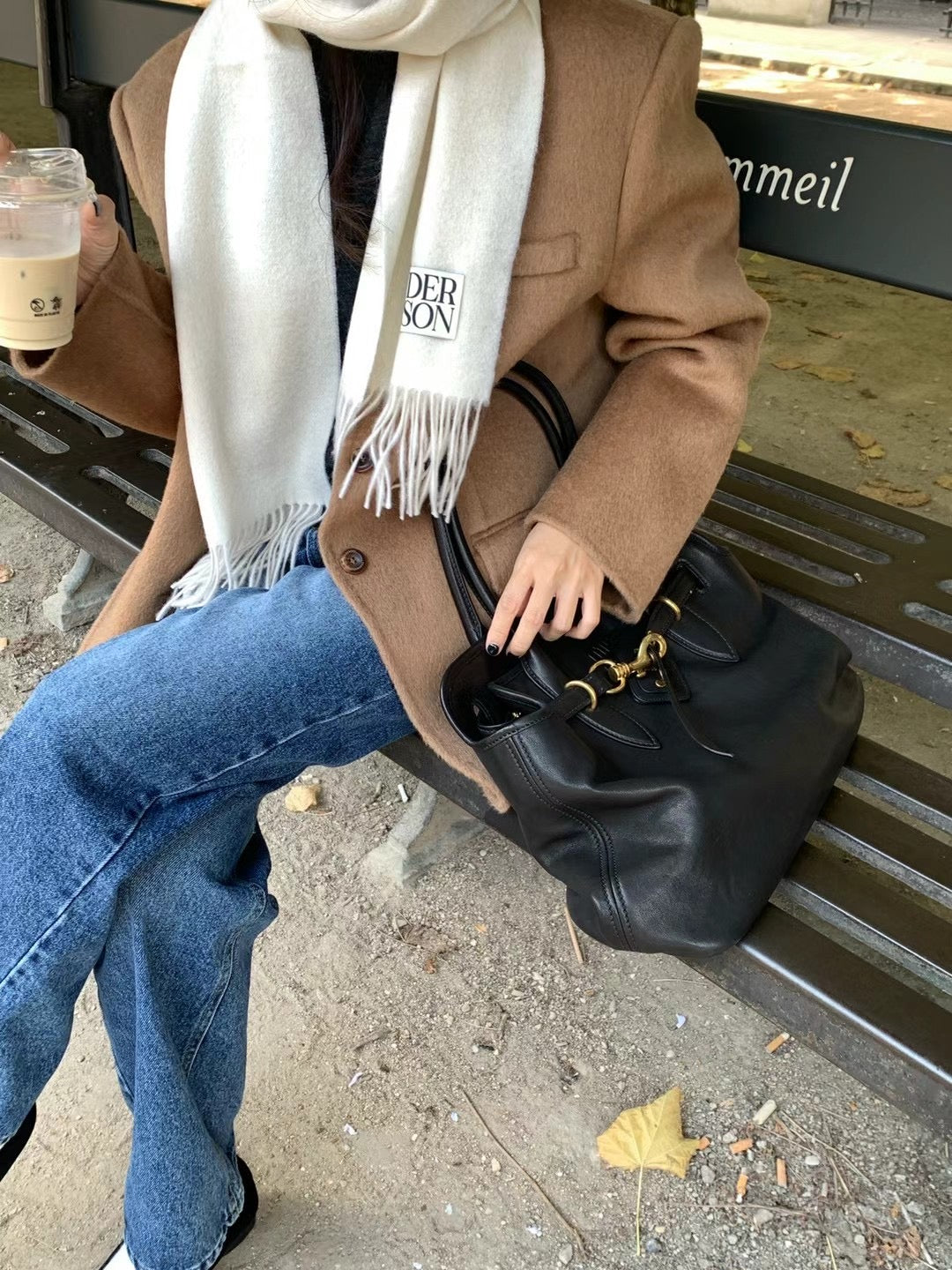 UNDERSON Tartan / Single Colour Wool Scarf