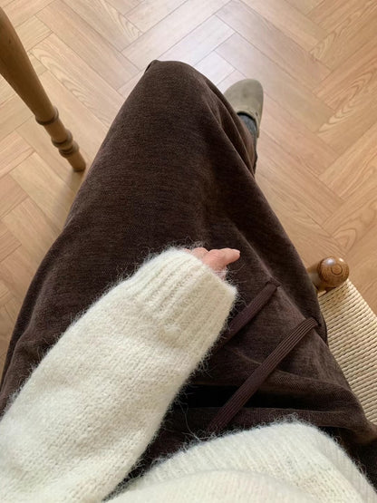 Everyday Cozy Midi Skirt