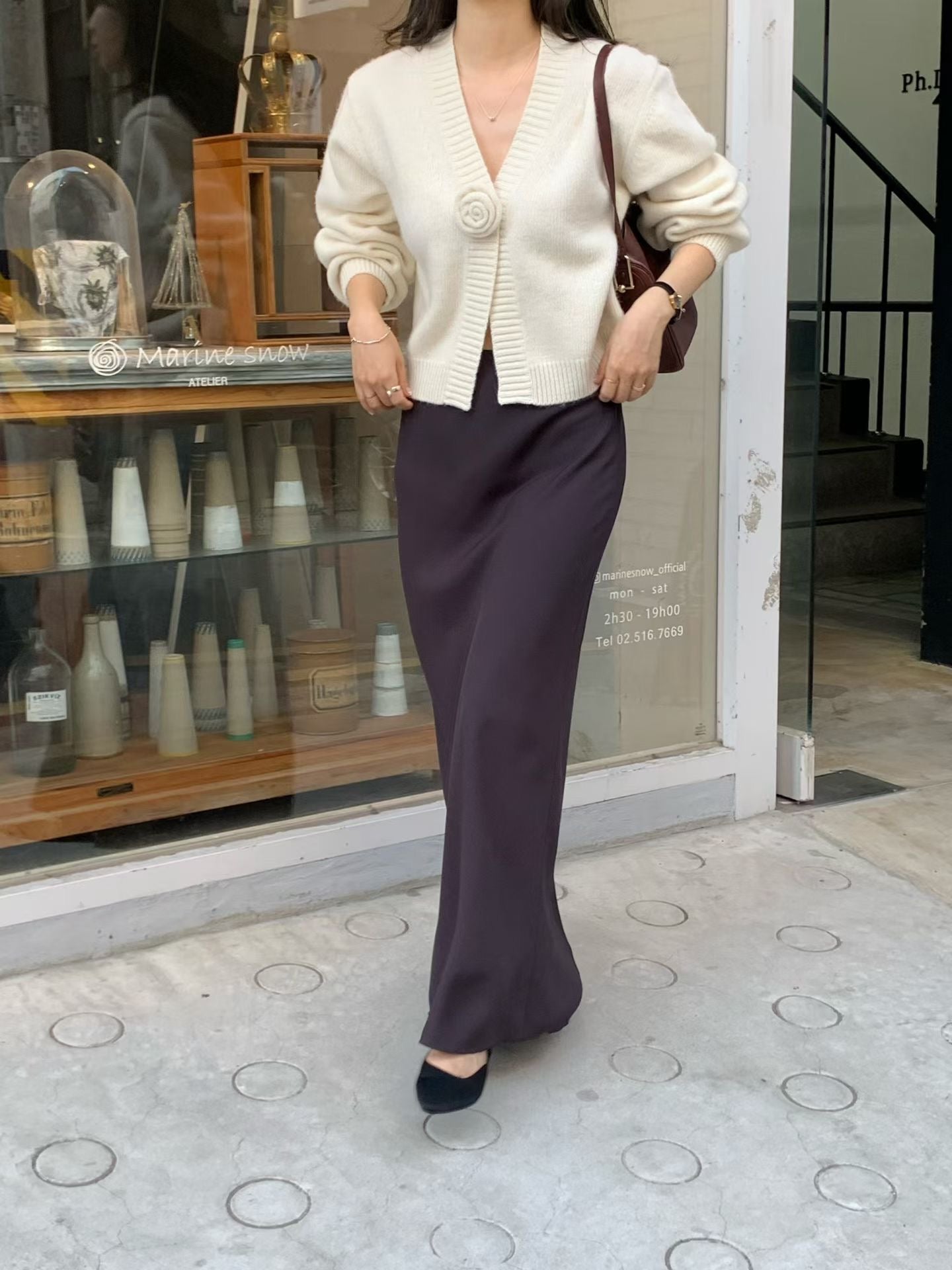 Luxurious Alpaca Camelia Cardigan