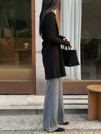 Soft Flared Pants | 高雅垂感喇吧型長褲