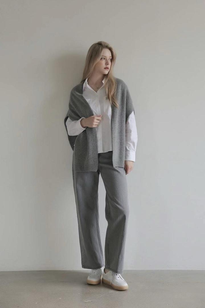 Cashmere & Merino Wool Blend Cover-up