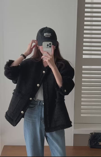 [連線壓軸加碼款] 震撼回饋價 - Timeless Quilted Tweed Jacket