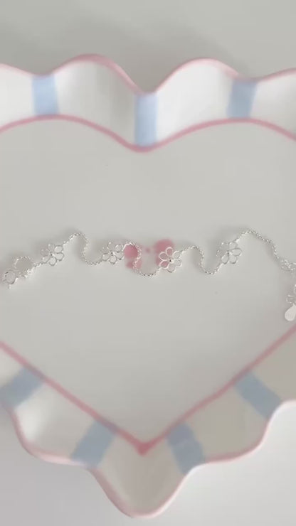 4-Flower Motif Bracelet | 夏日四小花手鏈￼